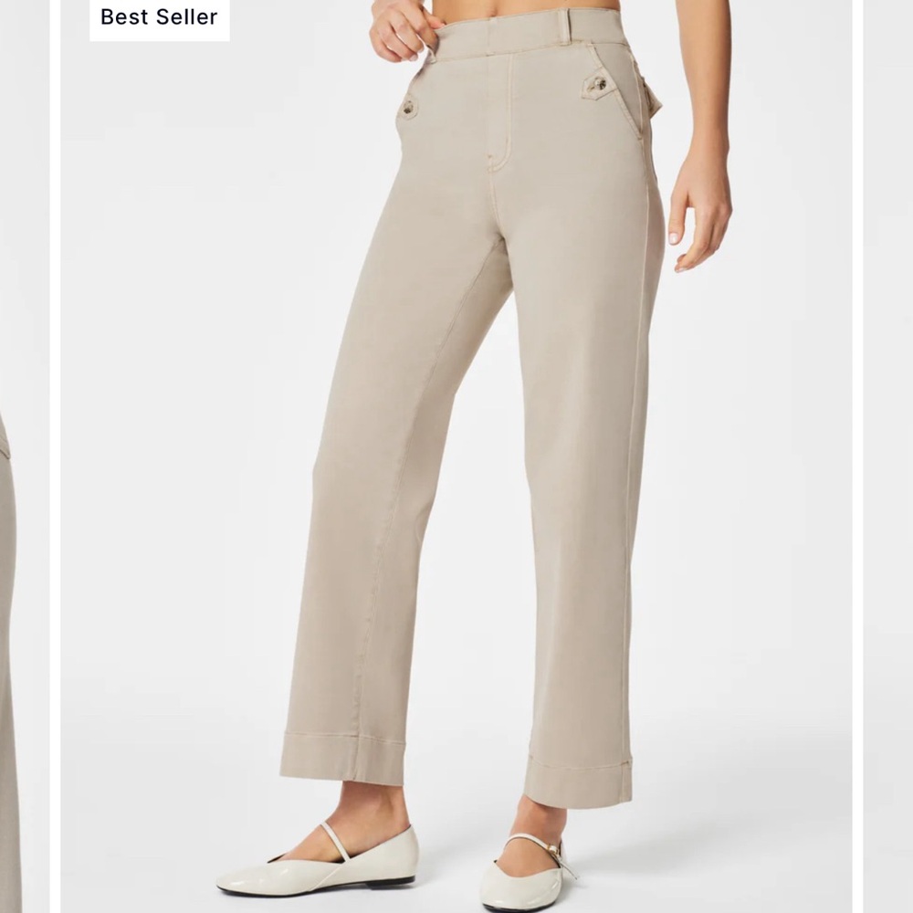 Spanx Stretch Twill Cropped Pant